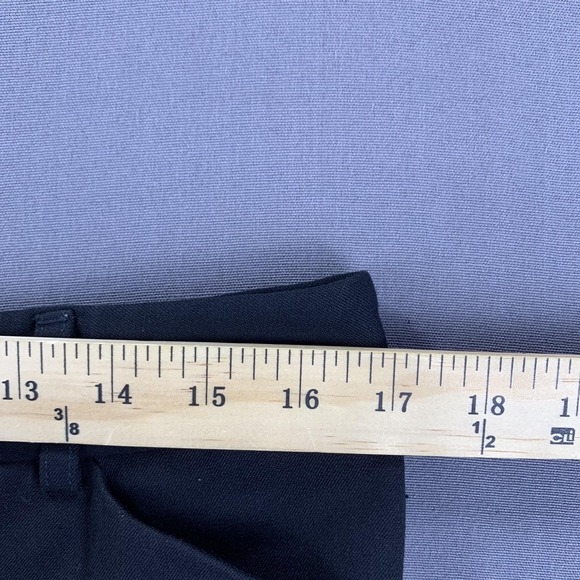 Express Pants Womens 8R Black Editor Dress Slacks Straight Leg Stretch Career - Picture 9 of 16